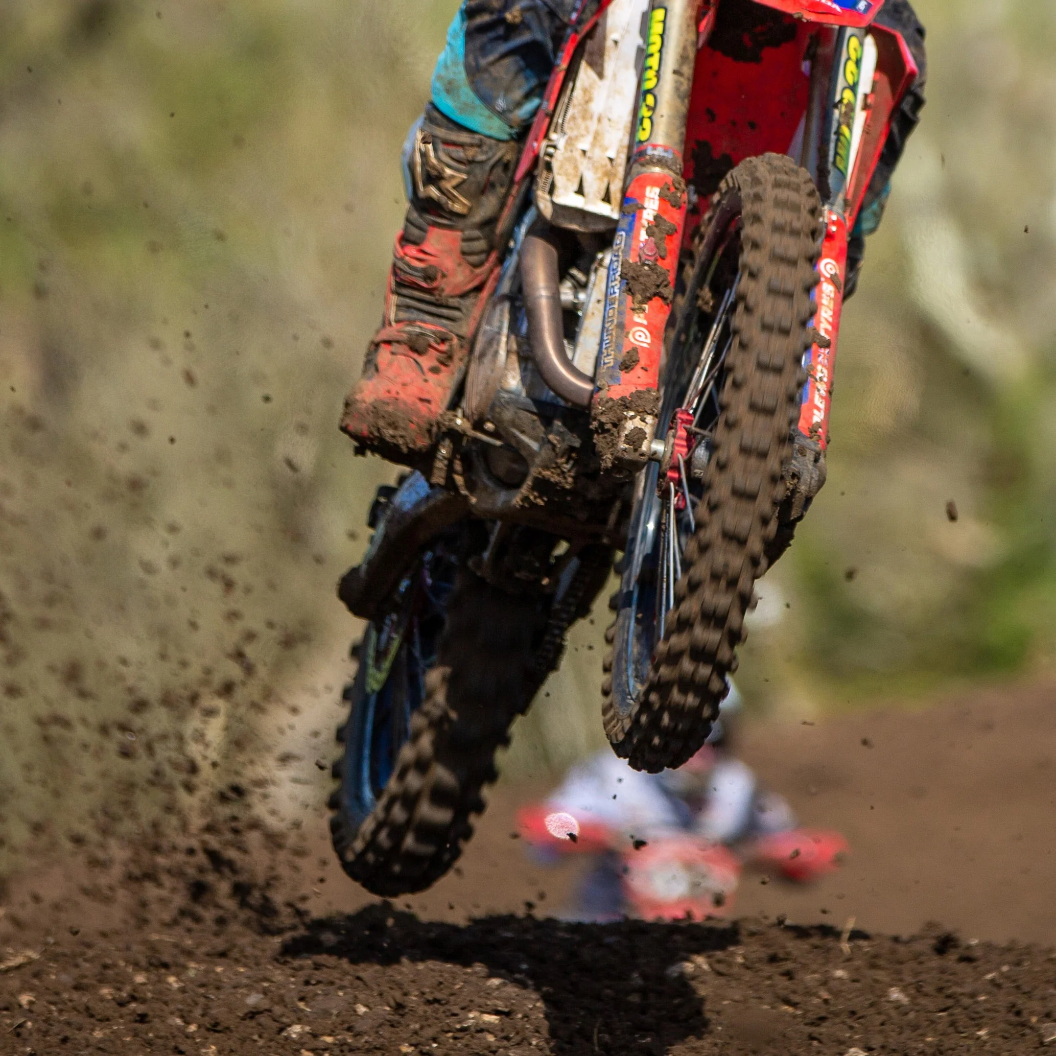 Plews Tyres - MX3 FOXHILLS GP - Hard Pack Motocross Front Tire - Image 6