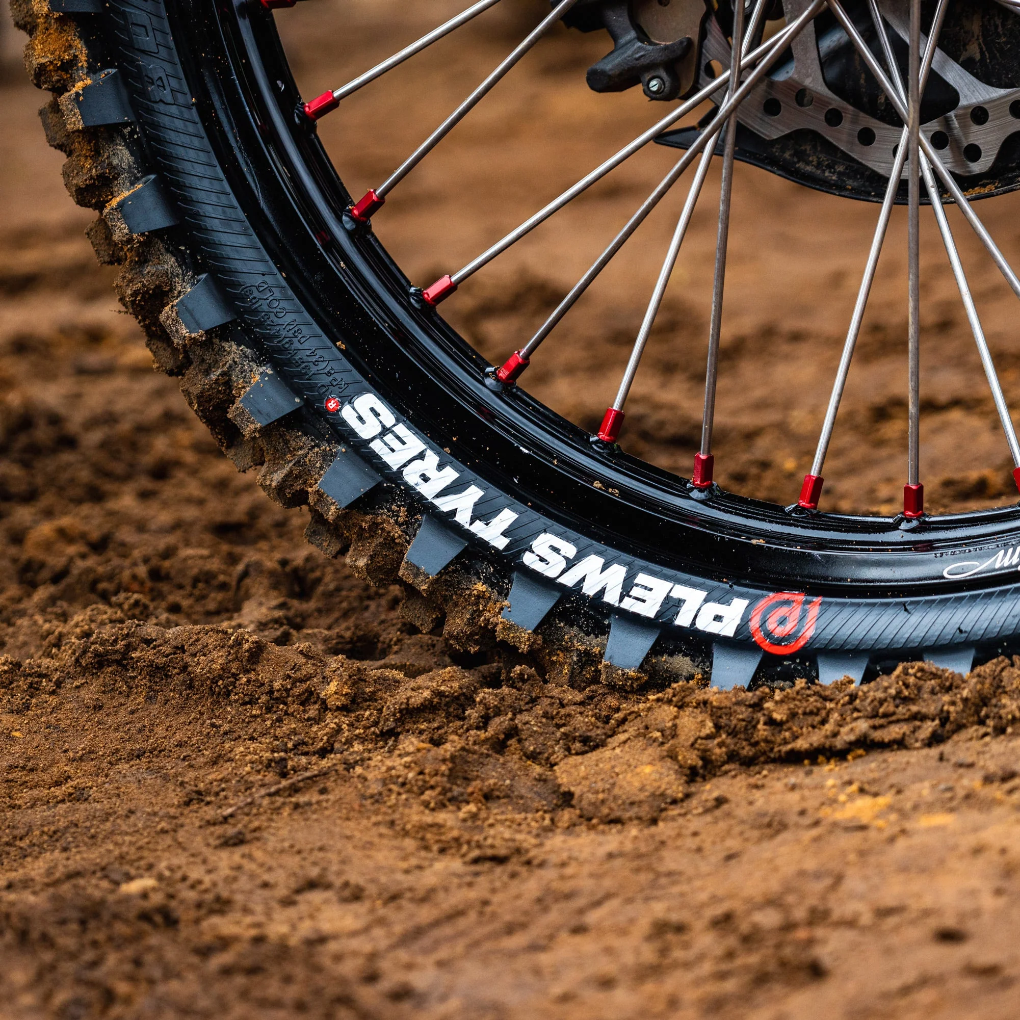 Plews Tyres - MX3 FOXHILLS GP - Hard Pack Motocross Front Tire - Image 8