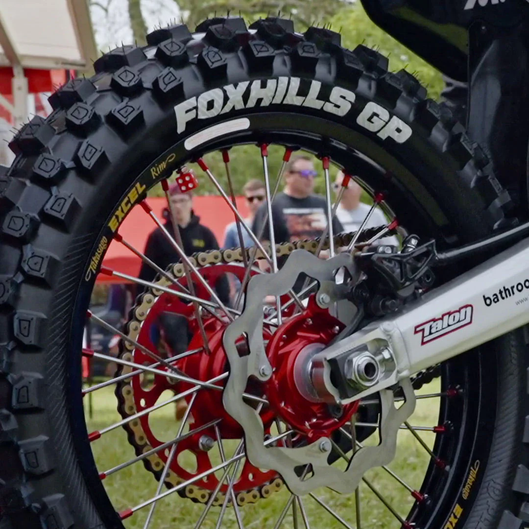 Plews Tyres - MX3 FOXHILLS GP - Hard Pack Motocross Rear Tire - Image 4