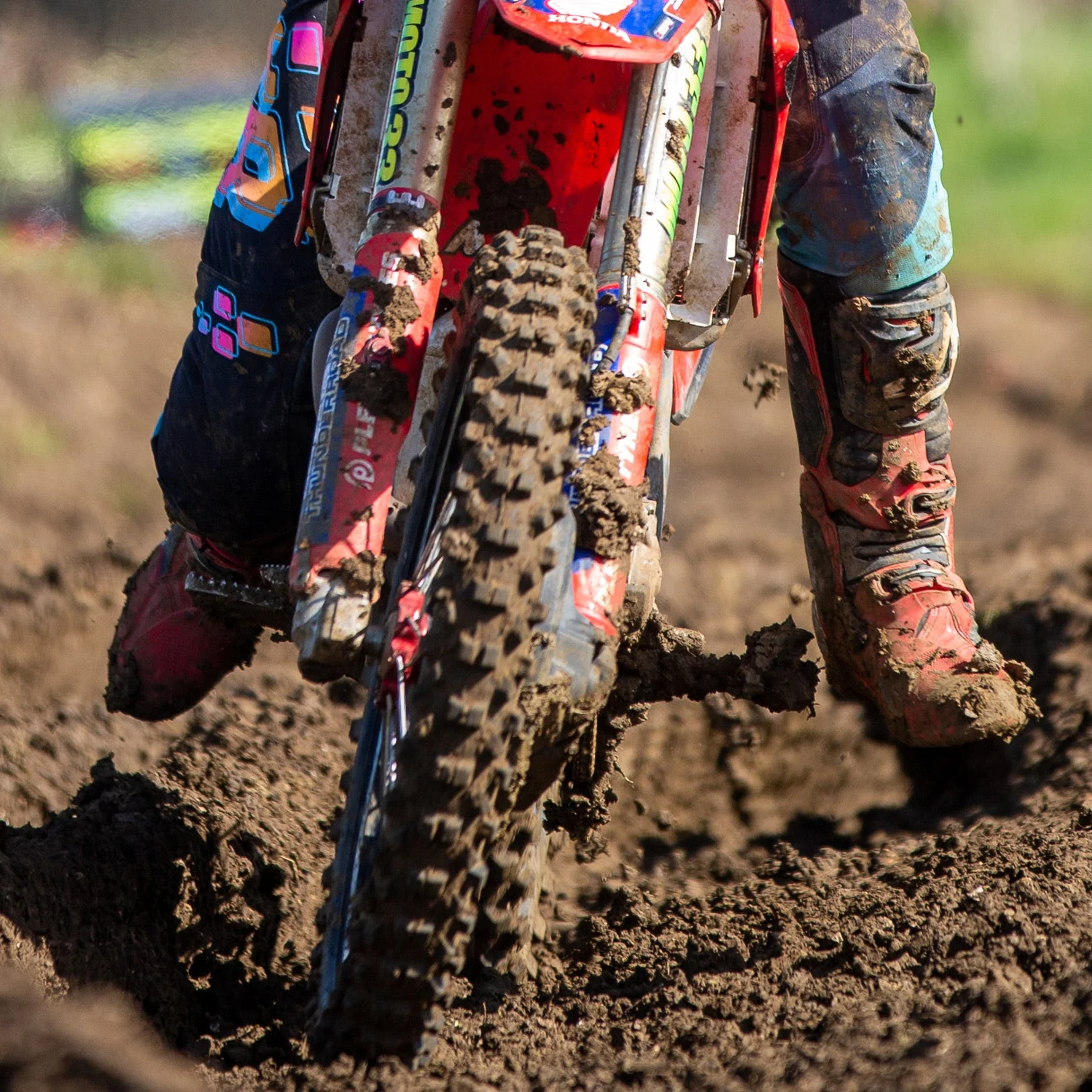 Plews Tyres - MX3 FOXHILLS GP - Hard Pack Motocross Rear Tire - Image 9