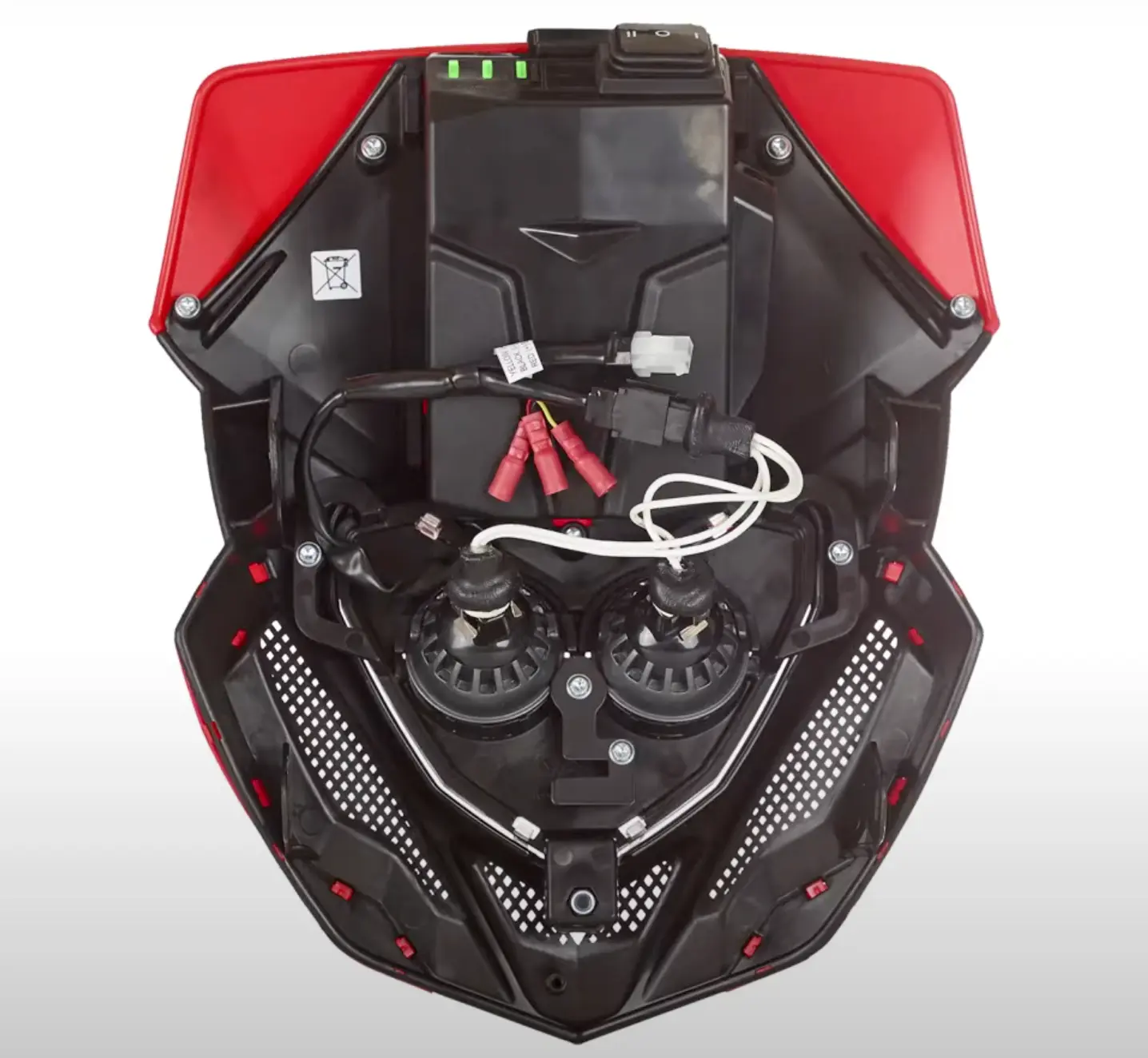 Polisport Lookos EVO Headlight - Universal Battery Powered Headlight for Dirtbikes & Dualsport - Image 4