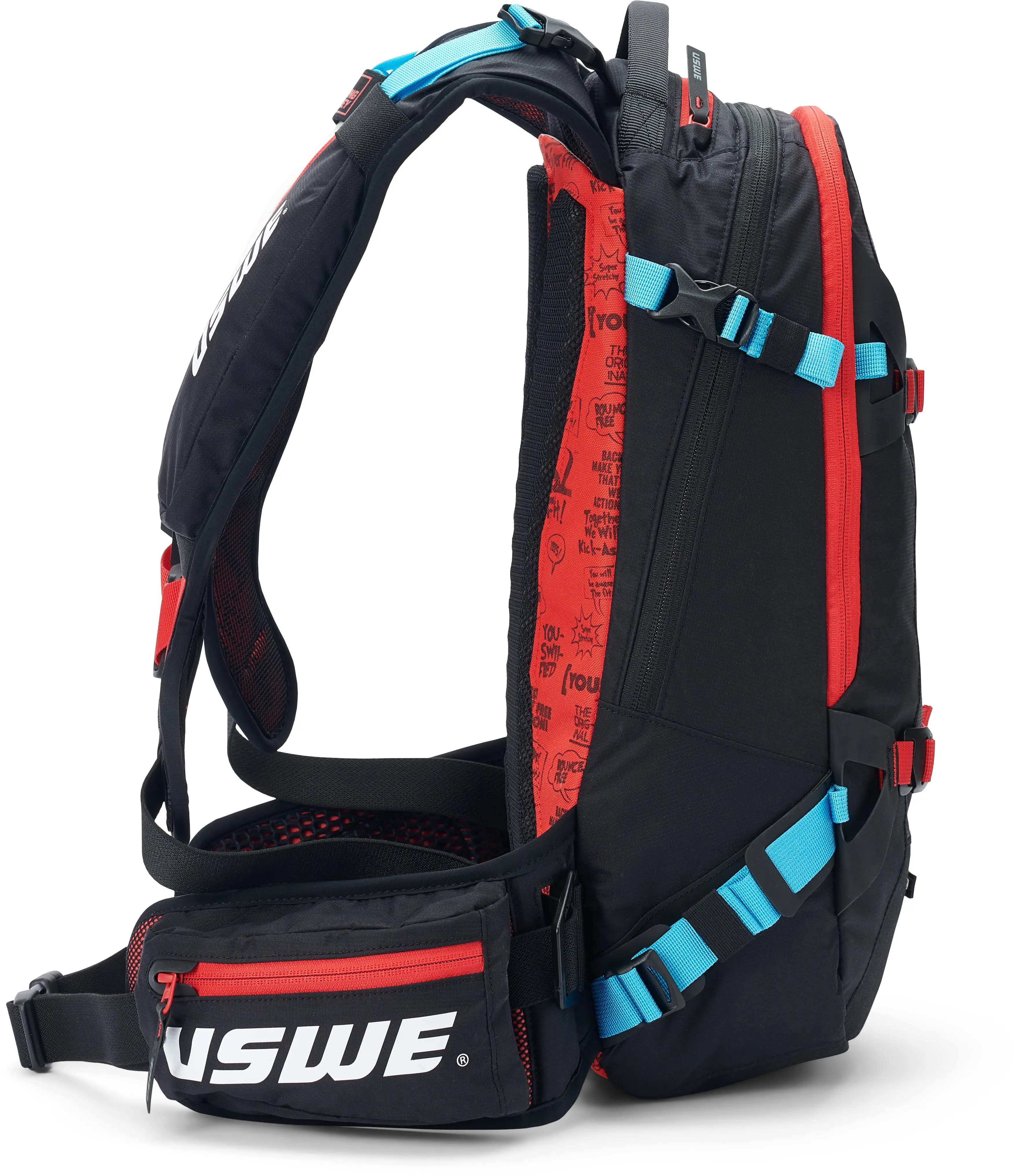 USWE 16L Winter Protector Backpack Black - Image 4