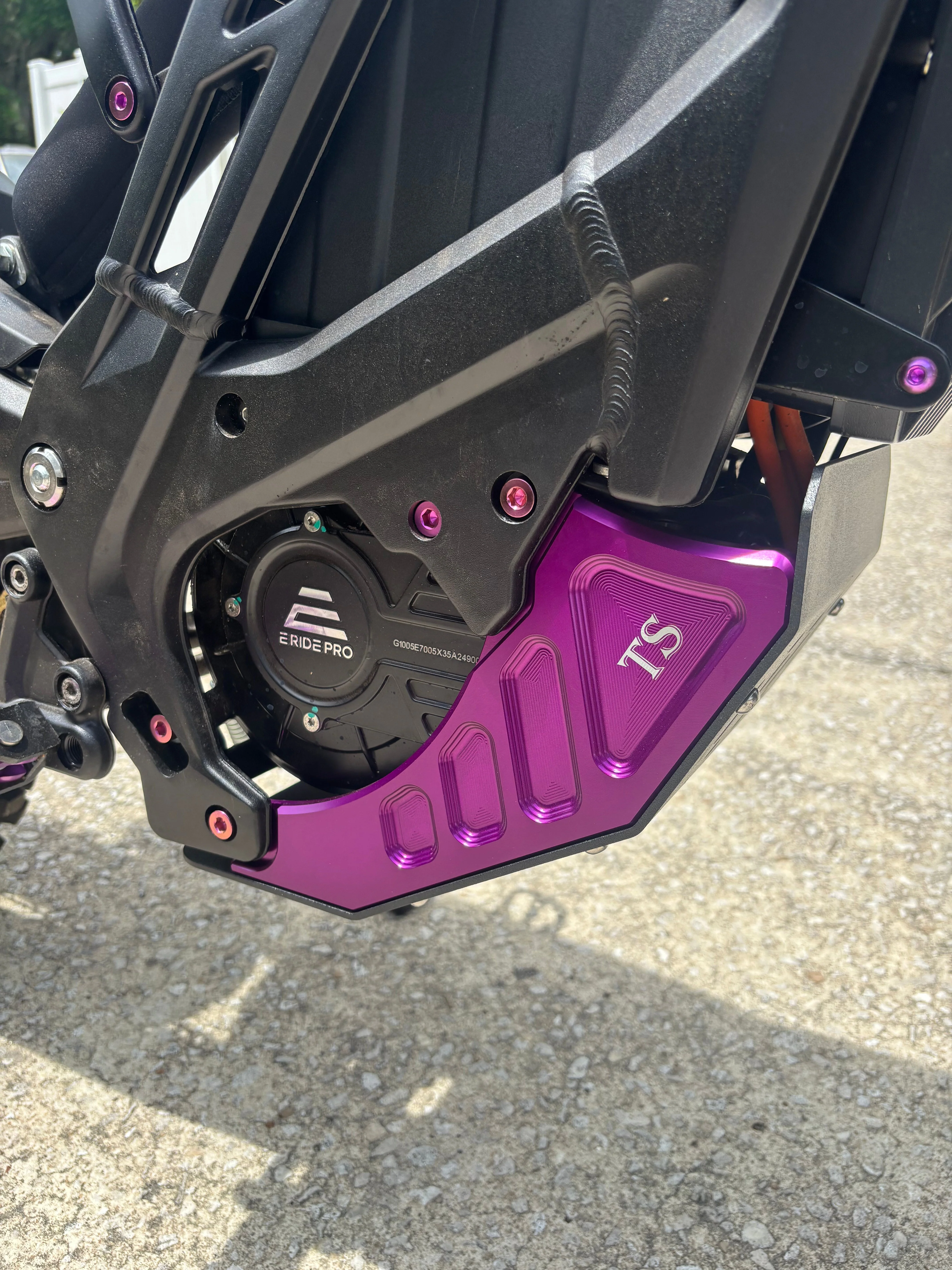 Premium Aluminum Bash Plate for E-Ride Pro SS 2.0 - Image 10
