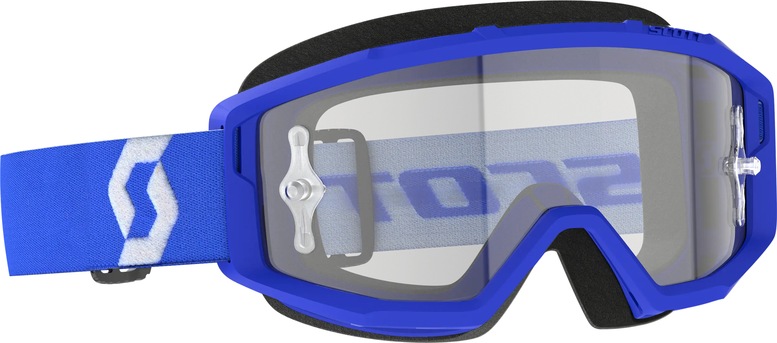Primal Goggle Blue/Whtie Clear Works - Image 3