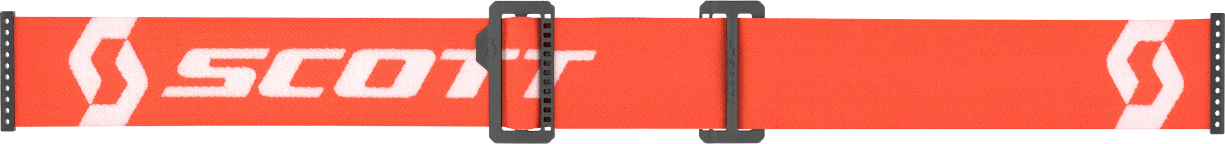 Primal Goggle Orange/White Orange Chrome Works - Image 2