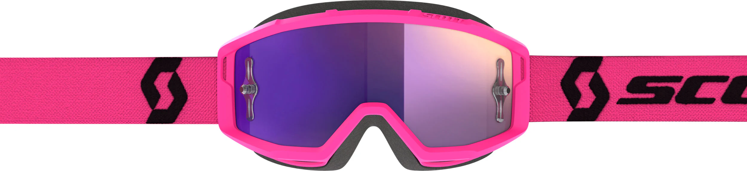 Primal Goggle Pink/Black Purple Chrome Works - Image 2