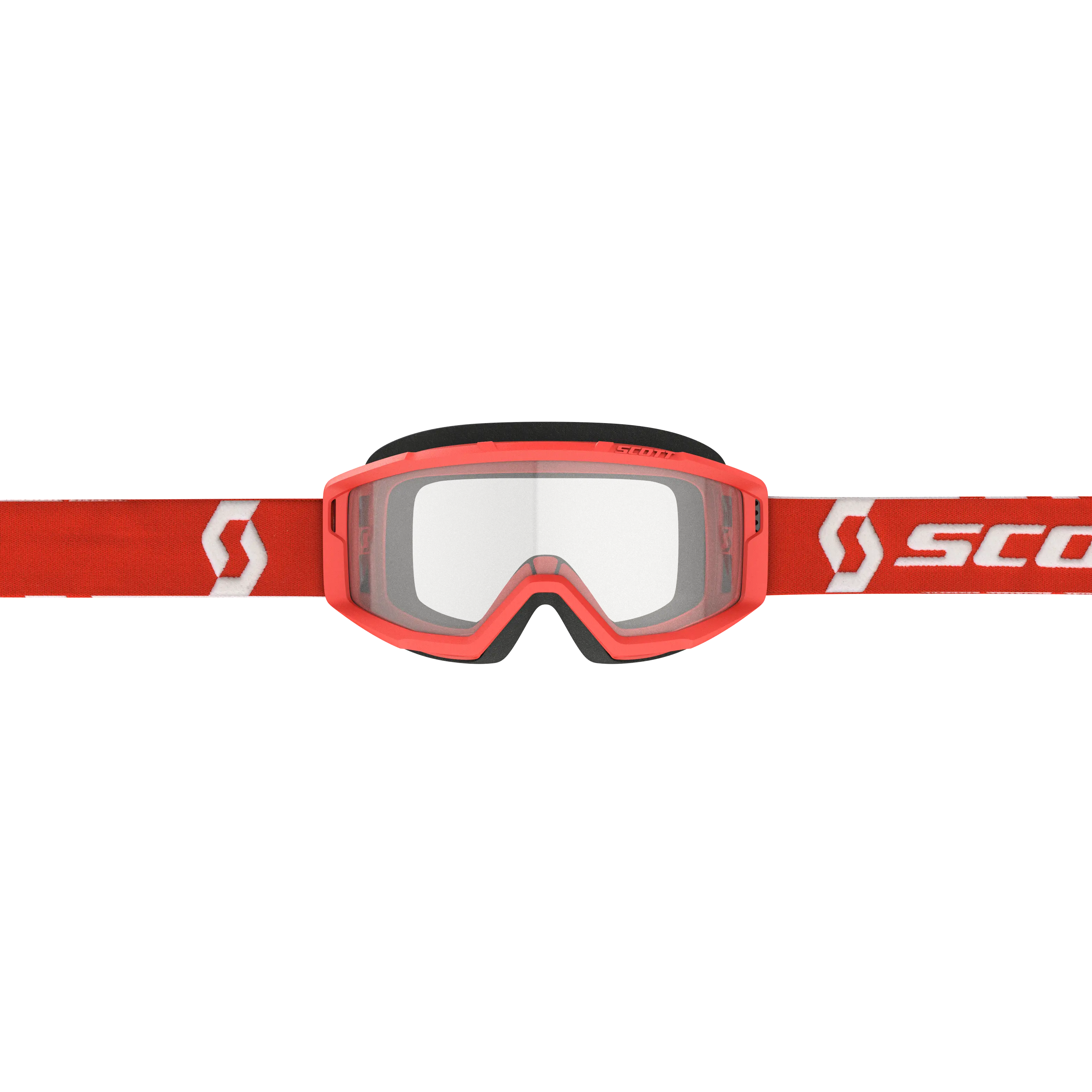 Primal Goggle Red Clear Lens