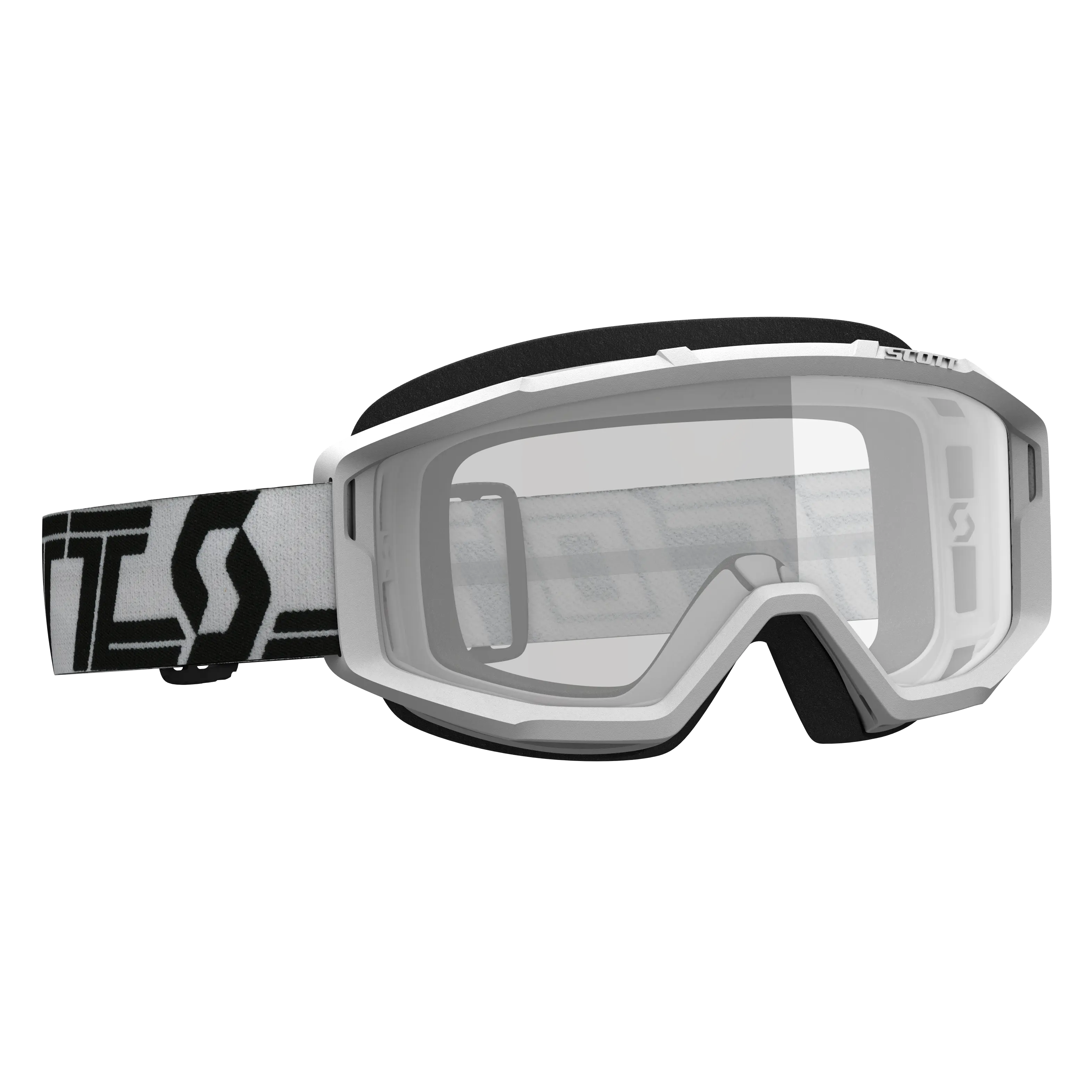 Primal Goggle White/Black Clear Lens - Image 3