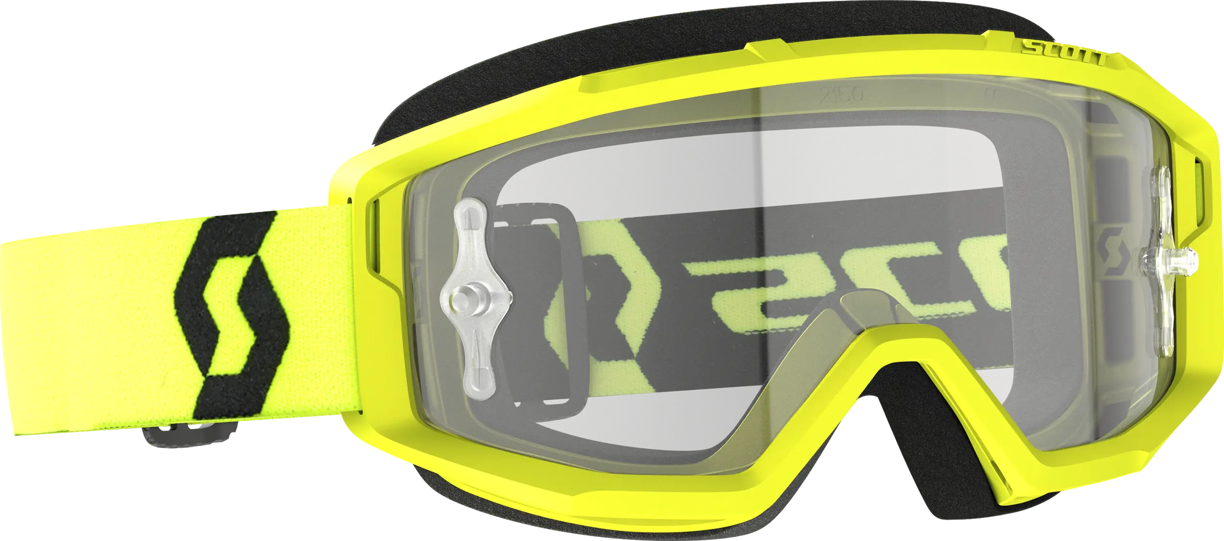 Primal Goggle Yellow/Black Clear Works - Image 3