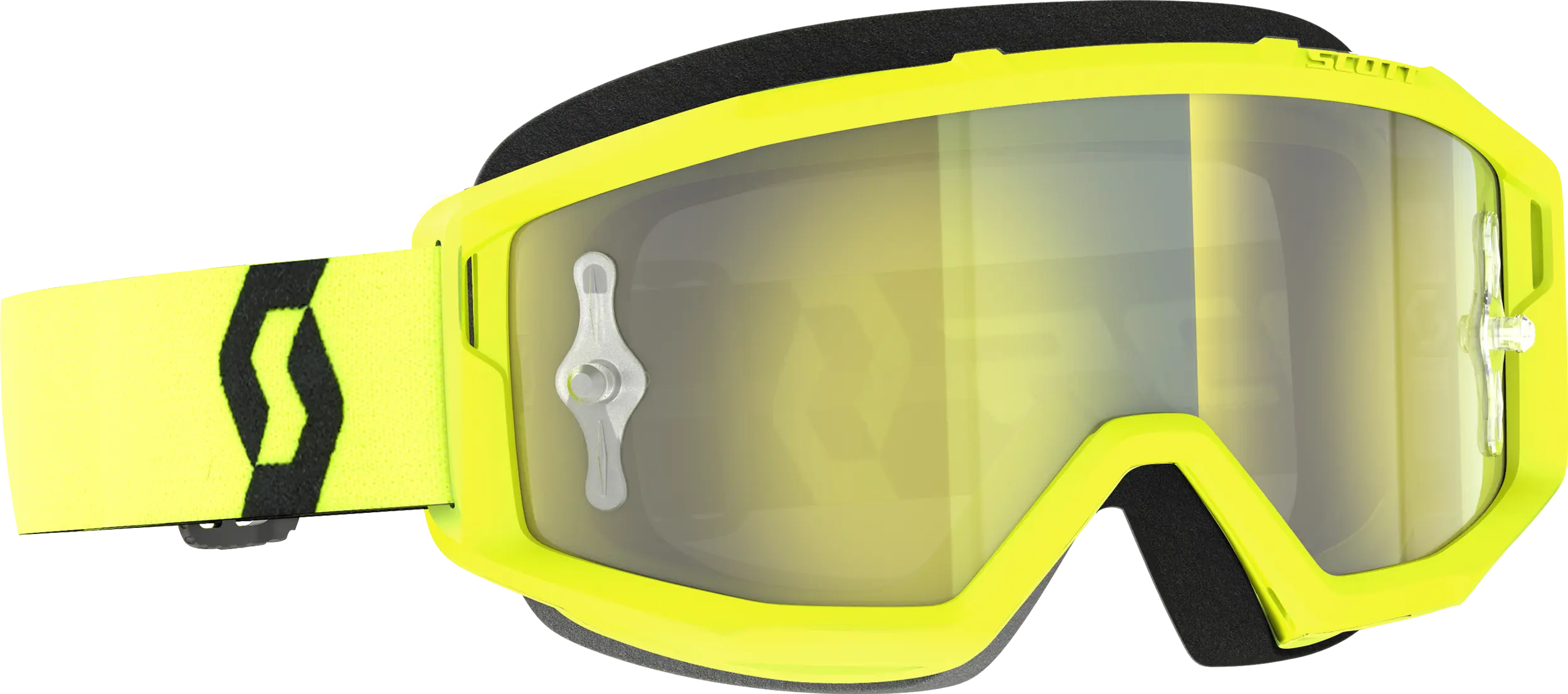 Primal Goggle Yellow/Black Yellow Chrome Works - Image 3