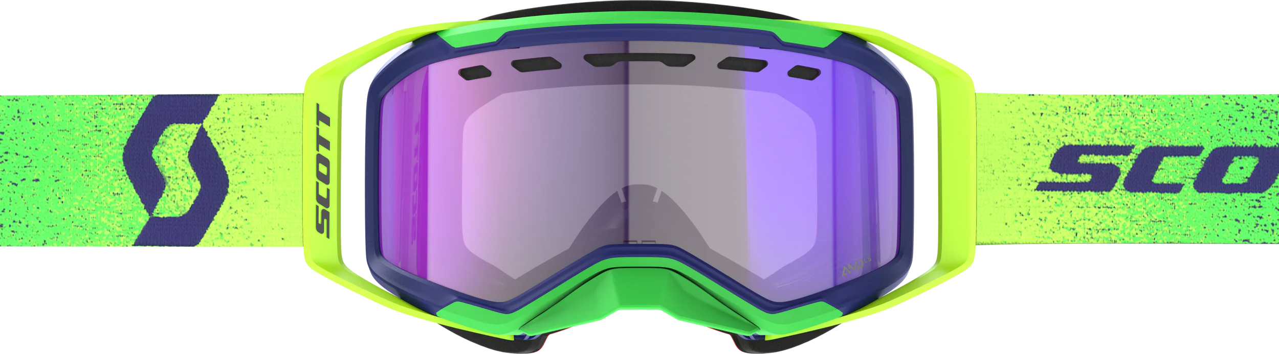 Prospect 2.0 Smb Ls Goggle Mdnt Prp/Sfty Ylw Ls Blue Chrm - Image 2