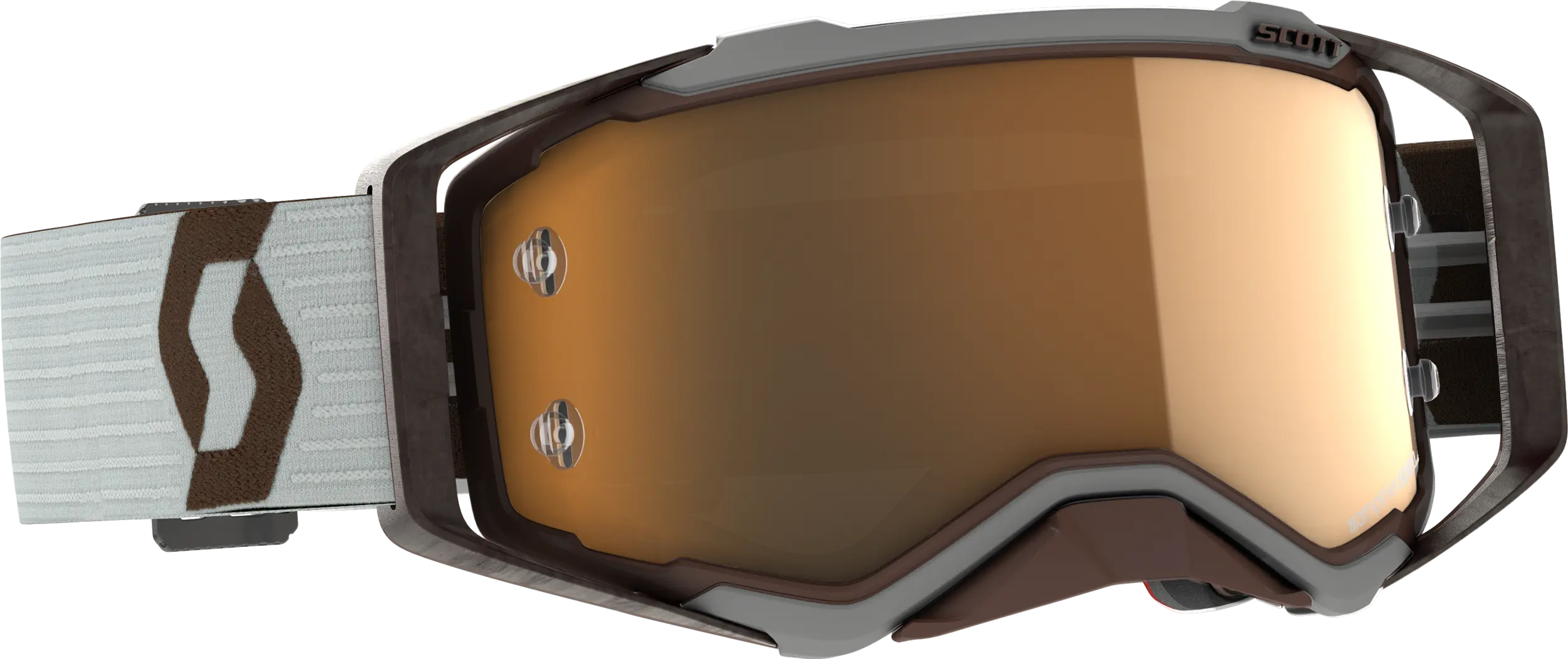 Prospect Amplifier Goggle Grey/Brown Gold Chrome Works - Image 3