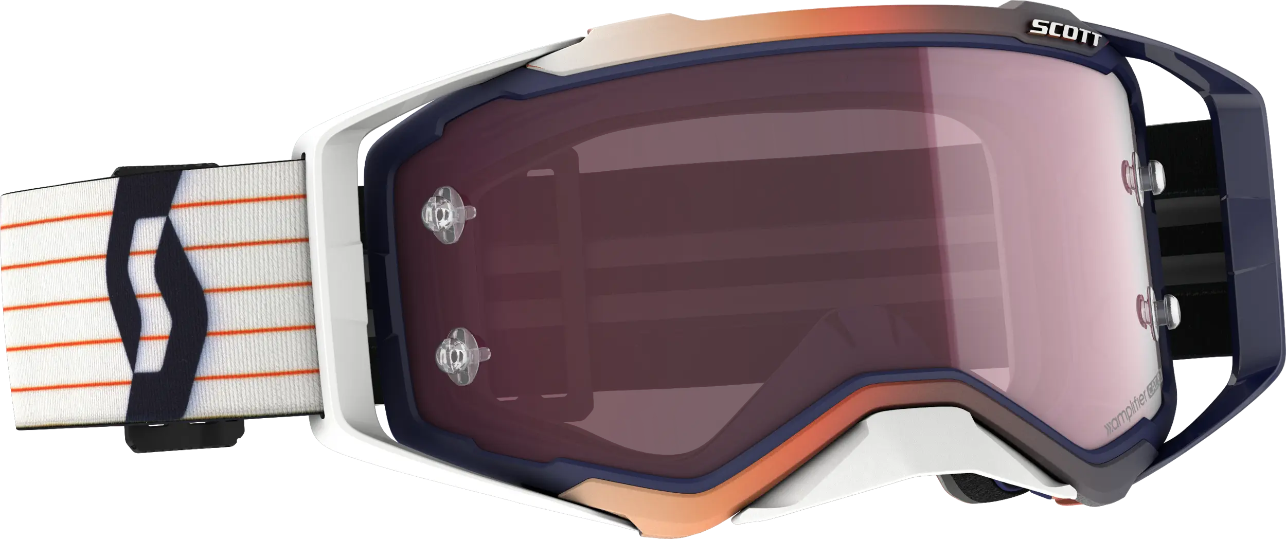 Prospect Goggle Blue/White W/Rose Amp Works - Image 3