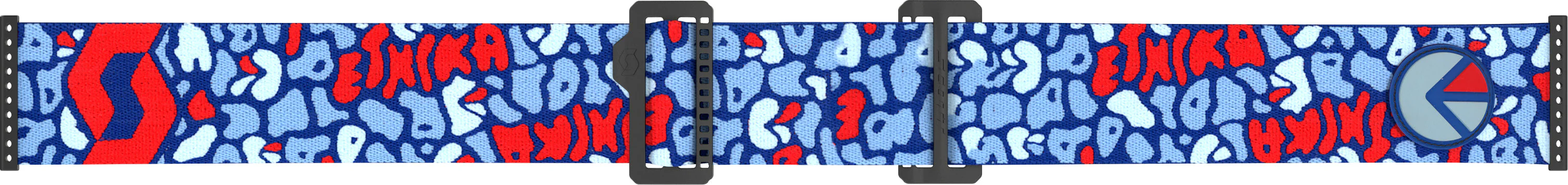 Prospect Goggle Ethika Blue/Red Silver Chrome Works - Image 3