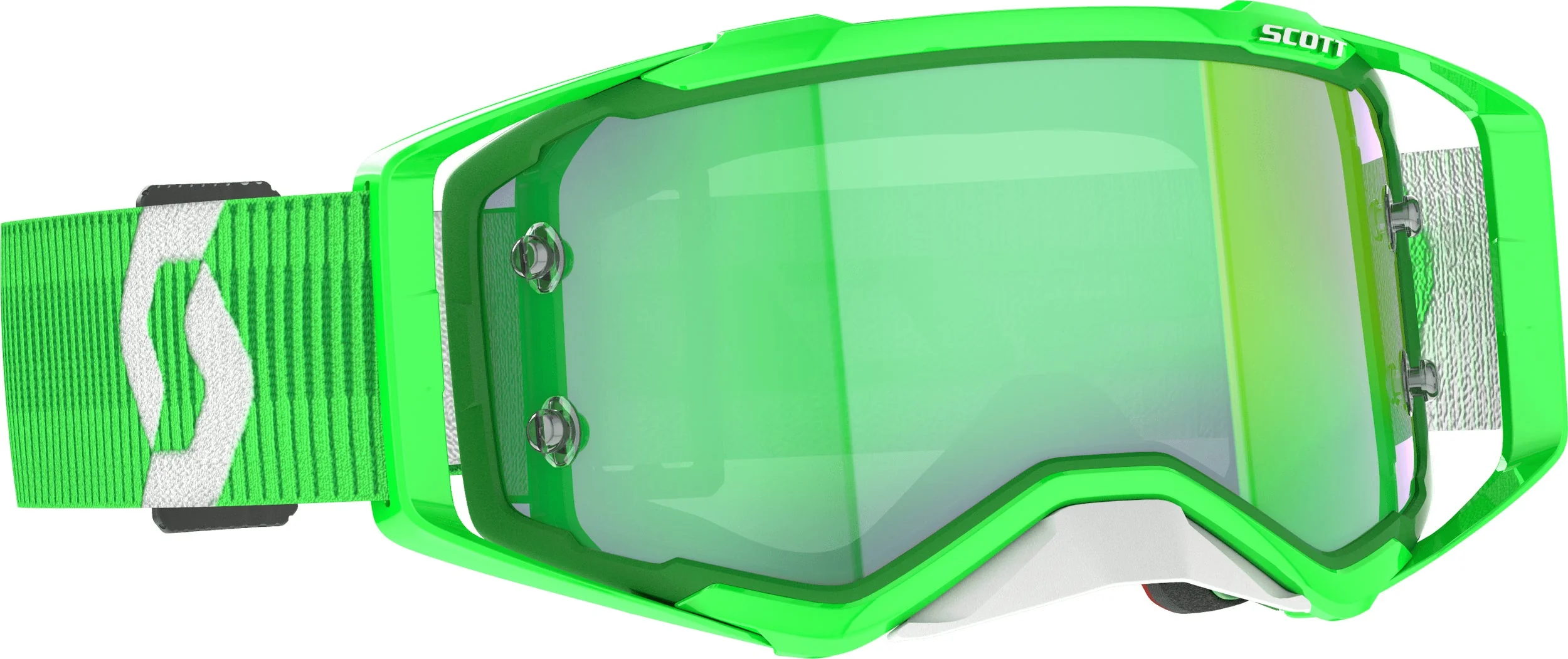 Prospect Goggle Grn/Wht Grn Chrome Works - Image 2