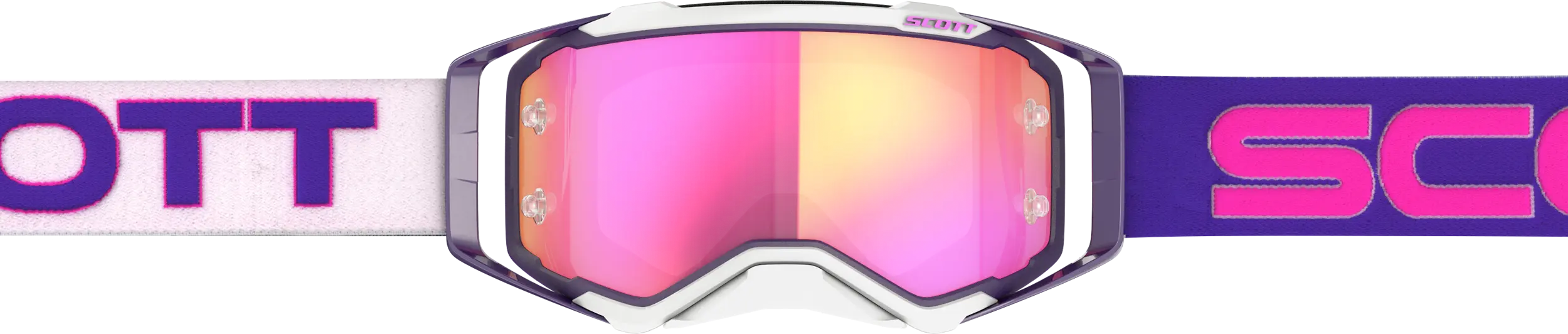 SCOTT Prospect Goggles - Purple / Pink with Pink Chrome Works Lenses - Image 2