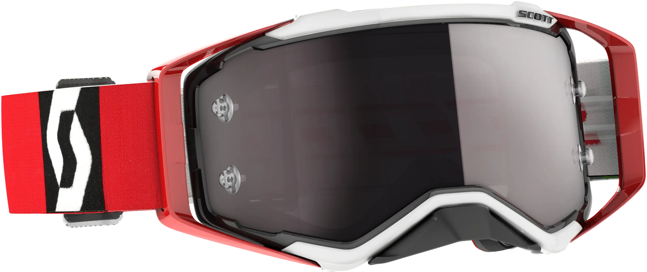 Prospect Goggle Red/Black Silver Chrome Works - Image 3