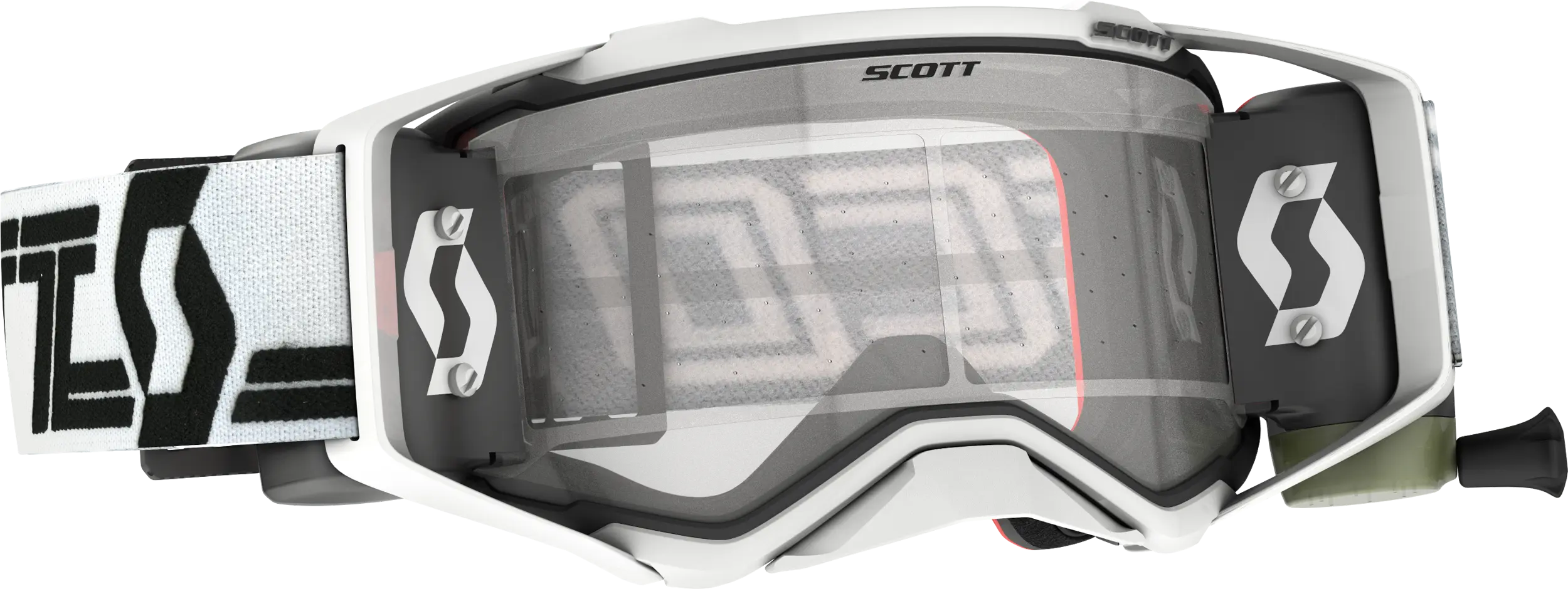 Prospect Goggle Super Wfs White/Black W/Clear Works - Image 3