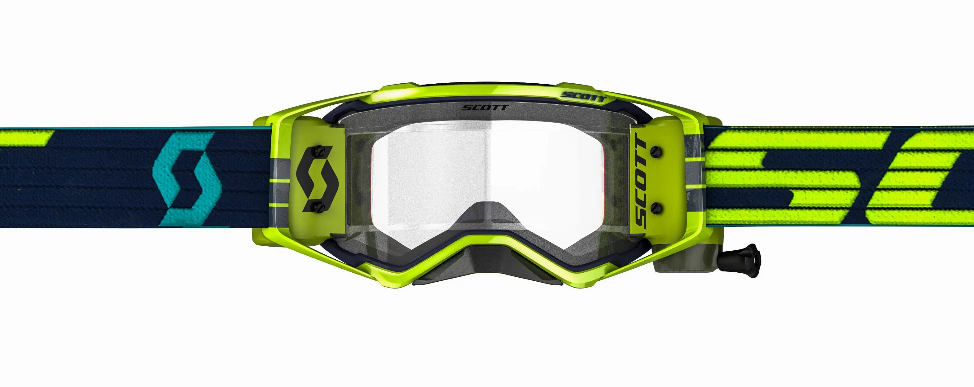 Prospect Goggle Wfs Blue/Ylw Clear Works W/2 Rolls Film - Image 2