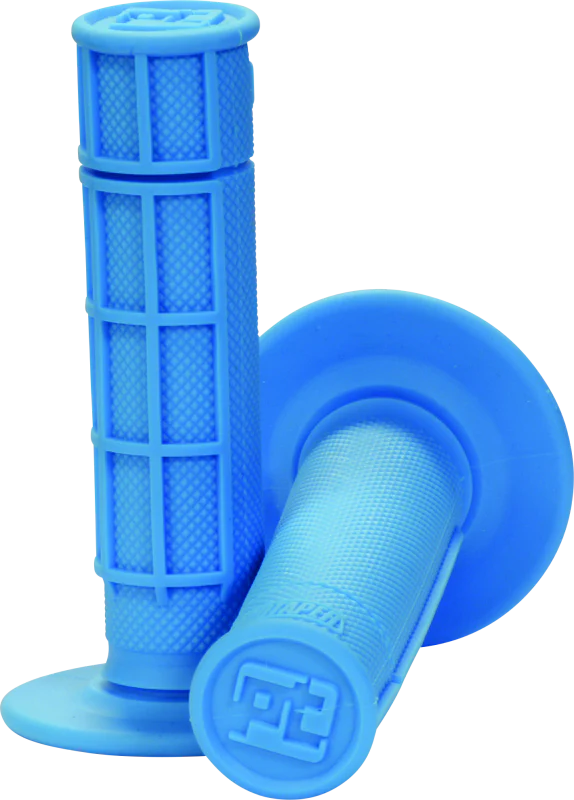 ProTaper 1/2 Waffle Grips - Neon Blue - Image 2
