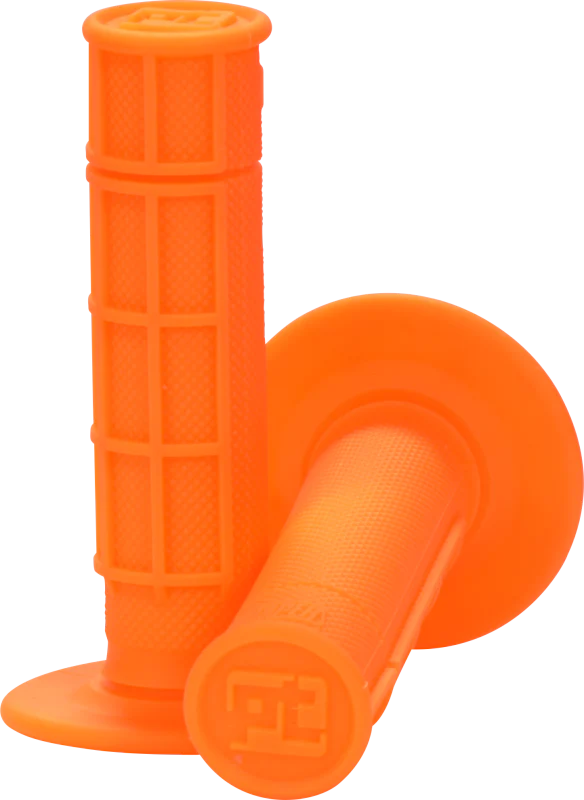 ProTaper 1/2 Waffle Grips - Neon Orange