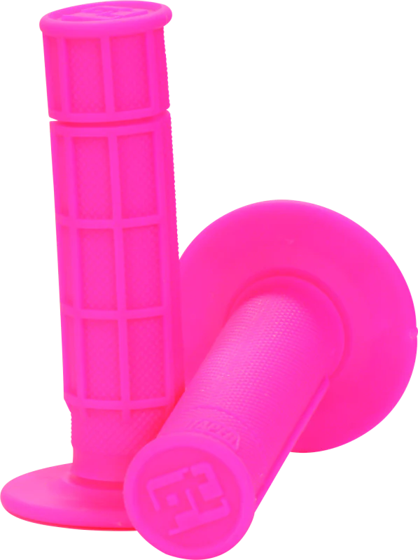 ProTaper 1/2 Waffle Grips - Neon Pink - Image 2