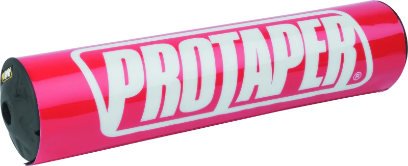 ProTaper 8in Round Bar Pad - Race Red - Image 2