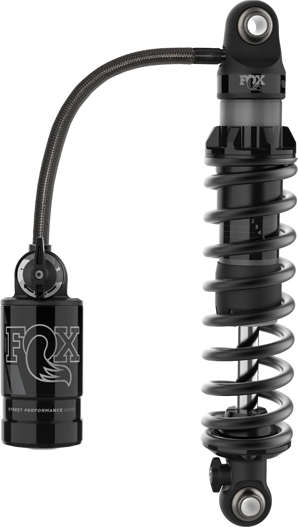 FOX QS3-QSR Rear Shock 12" - Remote Resi for Harley-Davidson Touring - Image 4