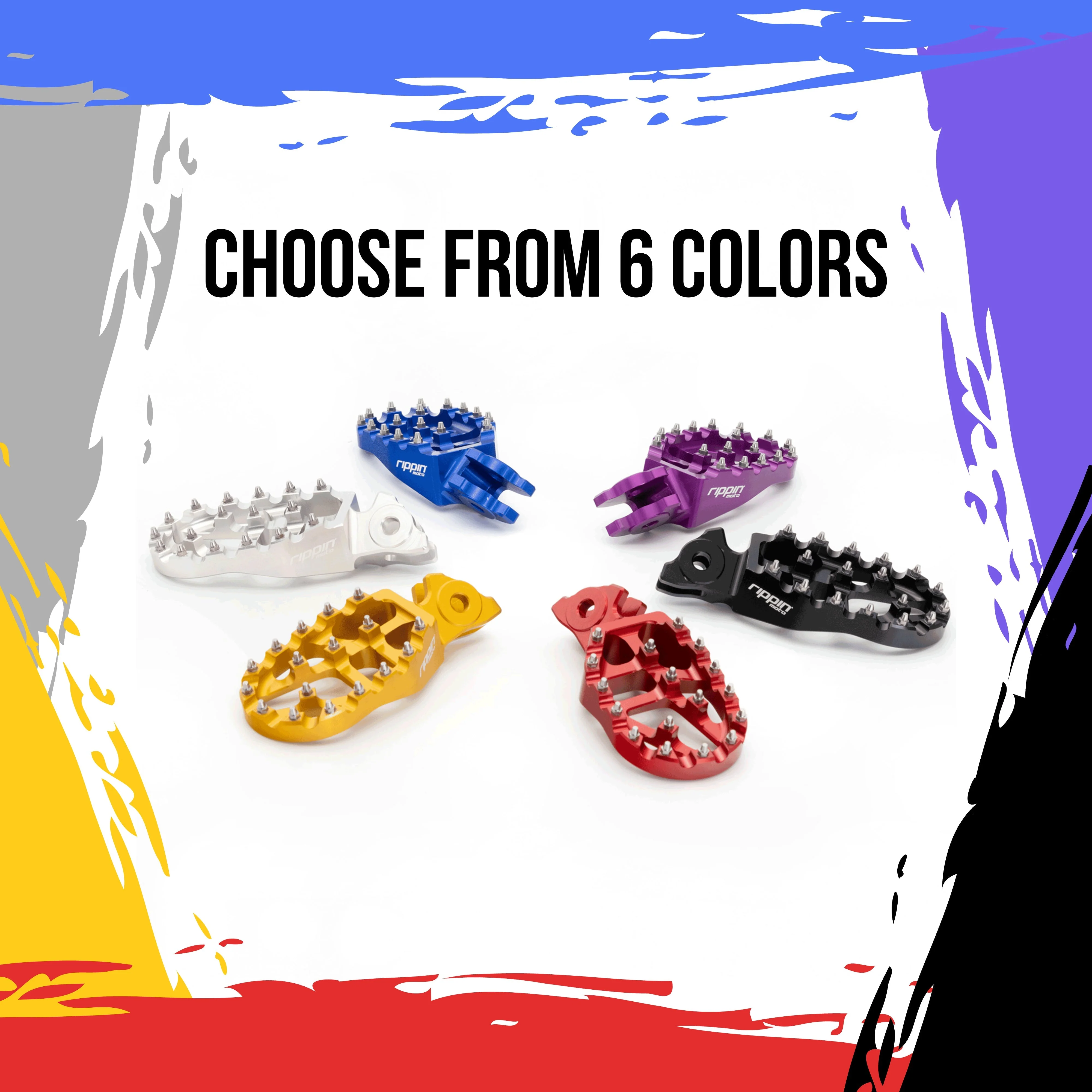 Race Spec Foot Pegs for E-Moto - Sur-Ron LBX | E-Ride PRO | Talaria Sting MX3/MX4 | Altis Sigma - Image 6