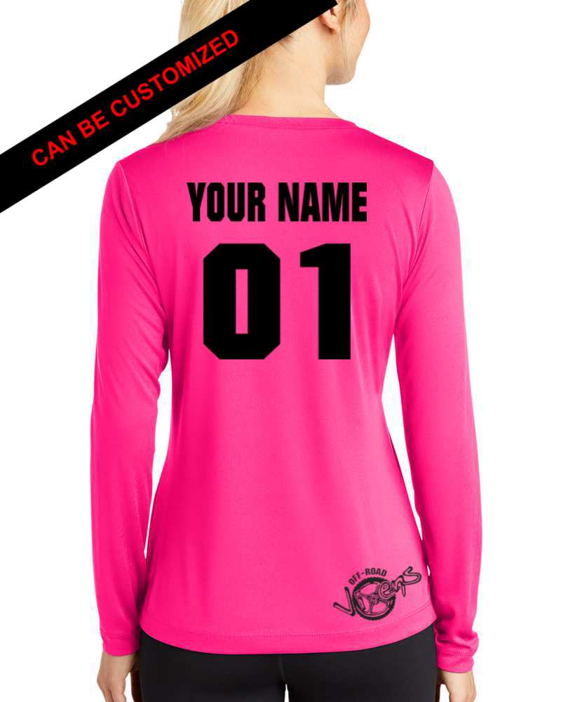 Racing Division LS Tech Tee - Neon Pink - Image 8