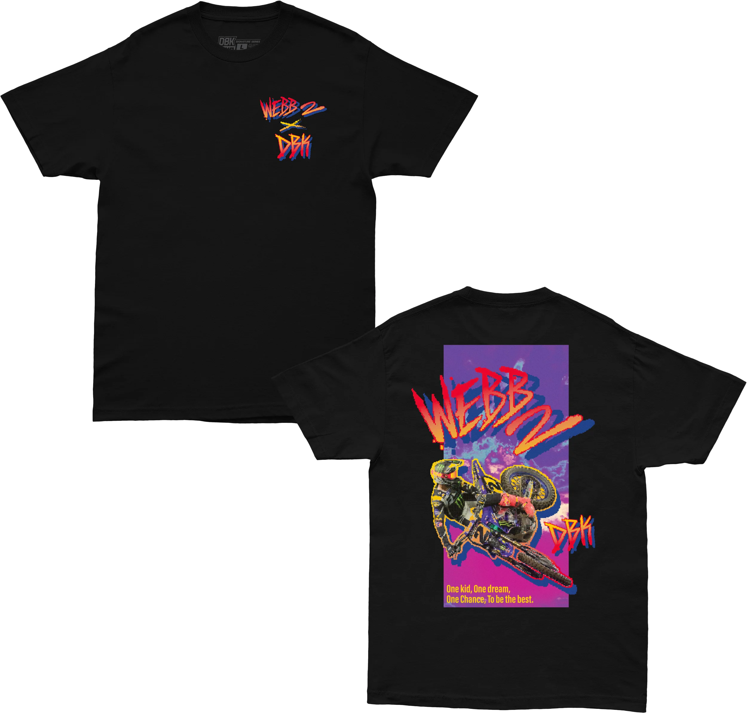 DBK x Webb 2 Rad CW2 Youth Tee - Black - Image 2