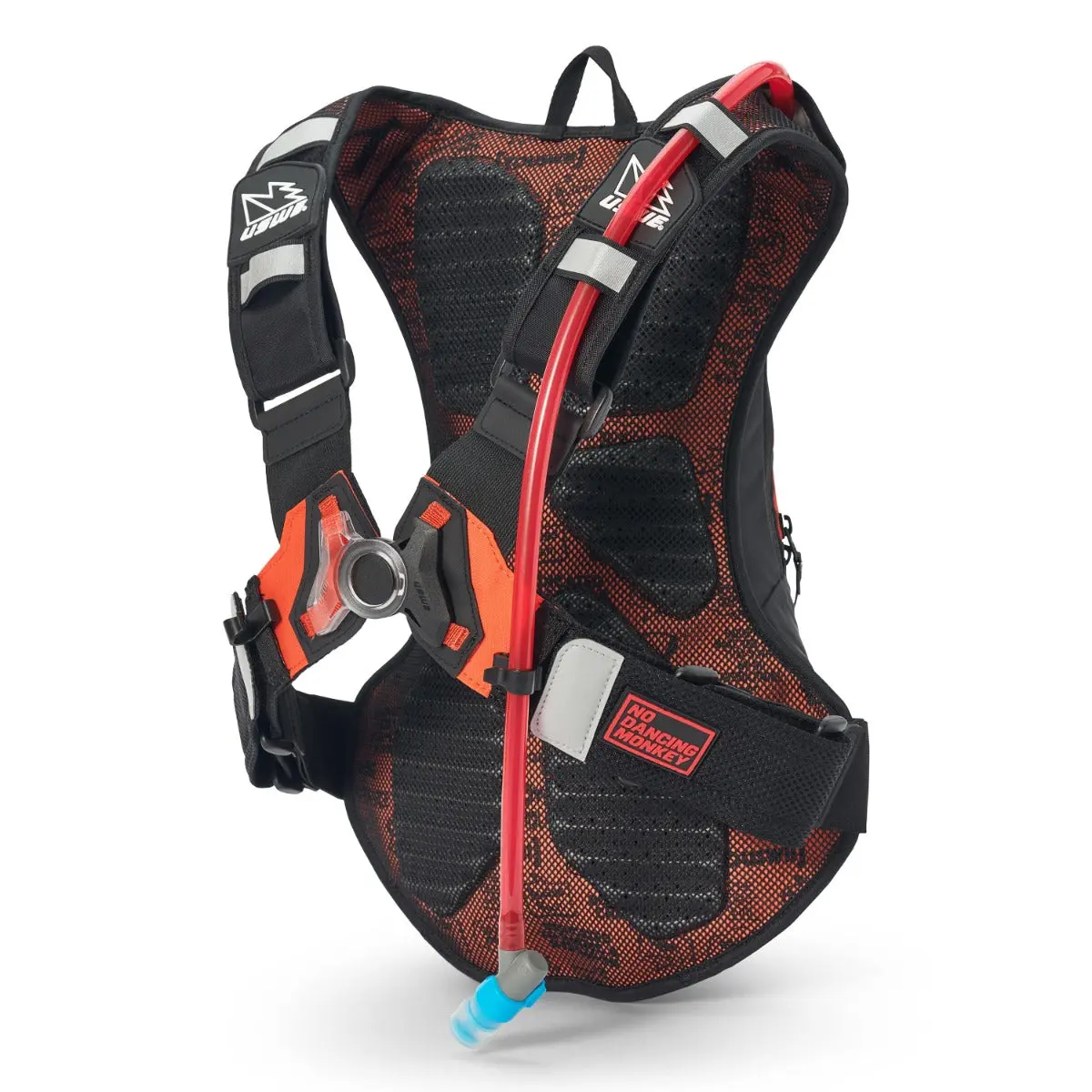 USWE Moto Hydro 12L Factory Orange Hydration Pack PNP Tube - Image 3