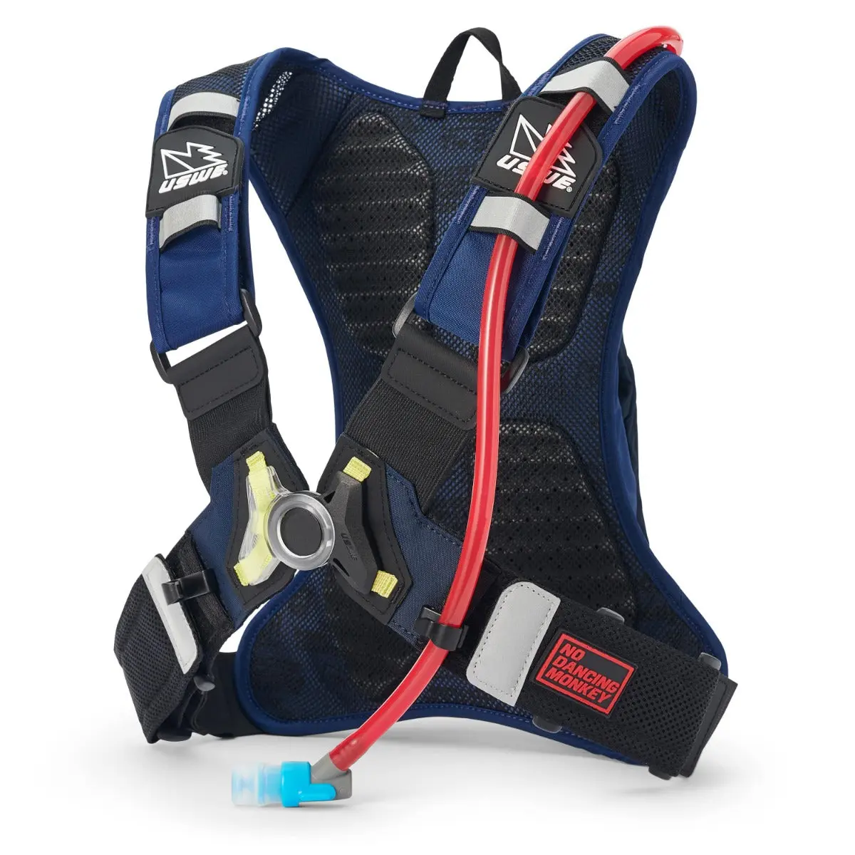 USWE Moto Hydro 3L Factory Blue Hydration Pack PNP Tube - Image 2