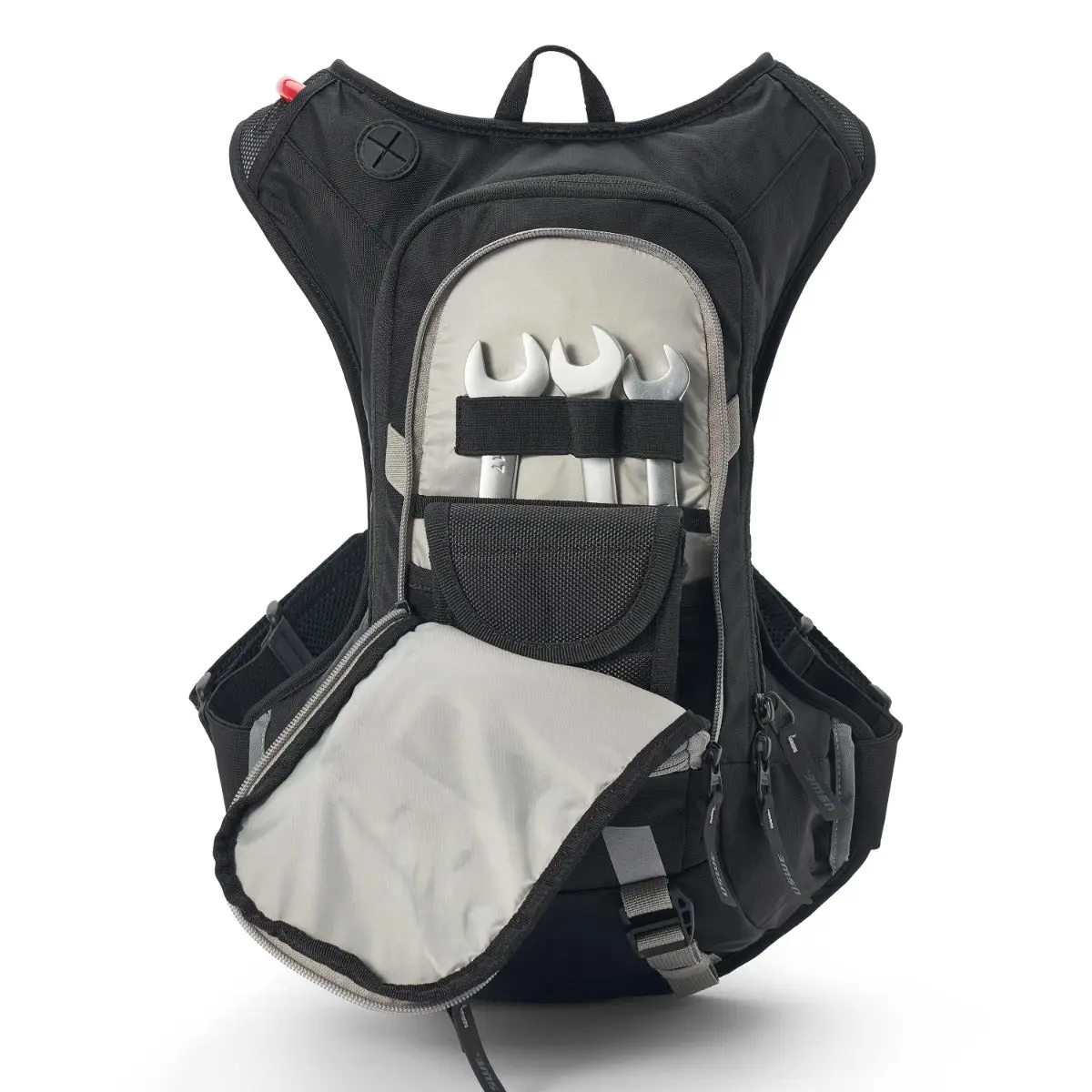 USWE Moto Hydro 8L Black Carbon Hydration Pack PNP Tube - Image 5