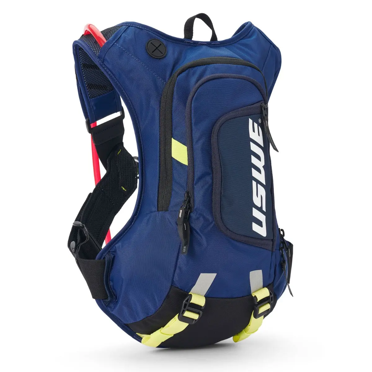 USWE Moto Hydro 8L Factory Blue Hydration Pack PNP Tube - Image 4