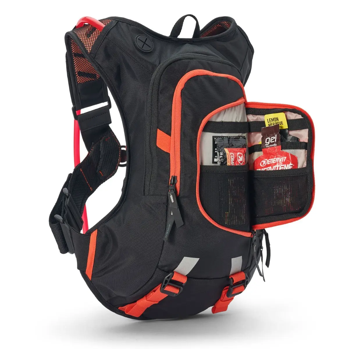 USWE Moto Hydro 8L Factory Orange Hydration Pack PNP Tube - Image 2