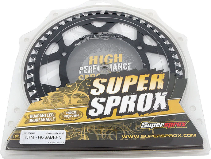 Rear Sprocket Aluminum 49t 520 Blk Husq/Ktm - Image 2