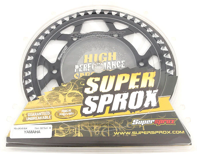 Rear Sprocket Aluminum 49t 520 Blk Yam - Image 3