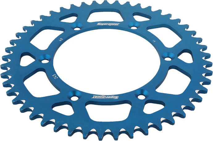 Rear Sprocket Aluminum 49t 520 Blu Yam - Image 2