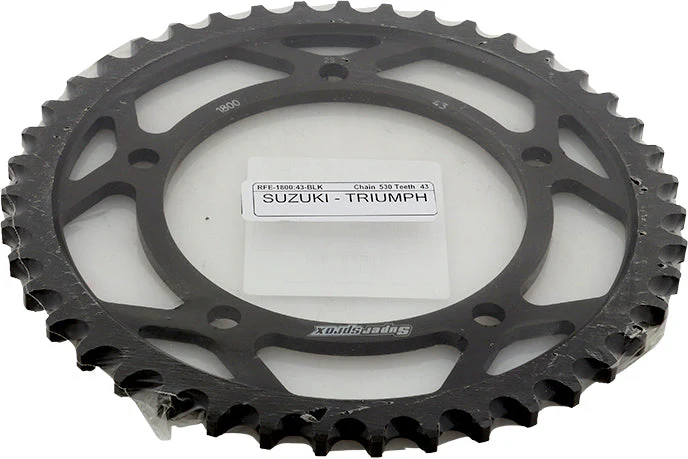 Rear Sprocket Steel 43t 530 Blk Suz/Tri - Image 4