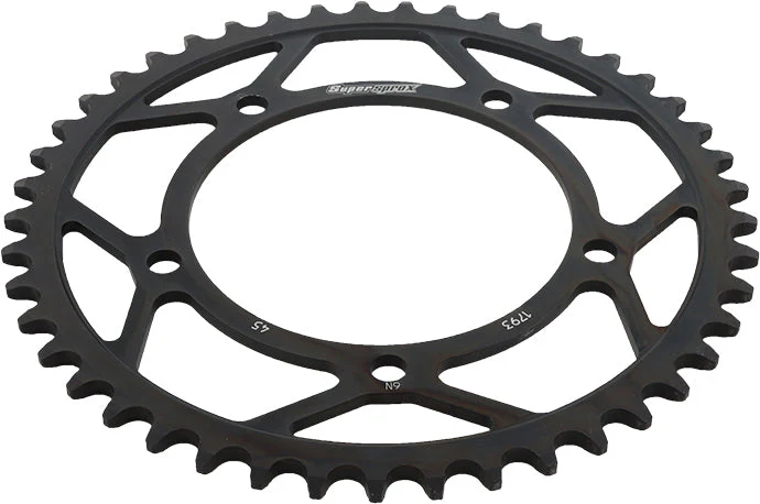 Rear Sprocket Steel 45t 520 Blk Hay/Suz/Tri - Image 3