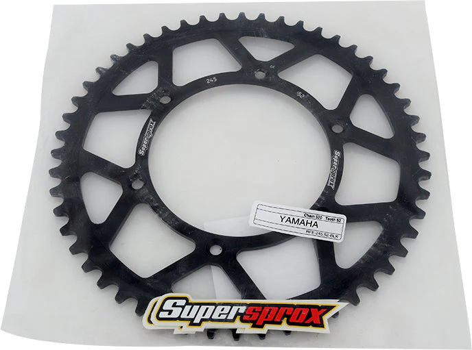 Rear Sprocket Steel 52t 520 Blk Yam - Image 4