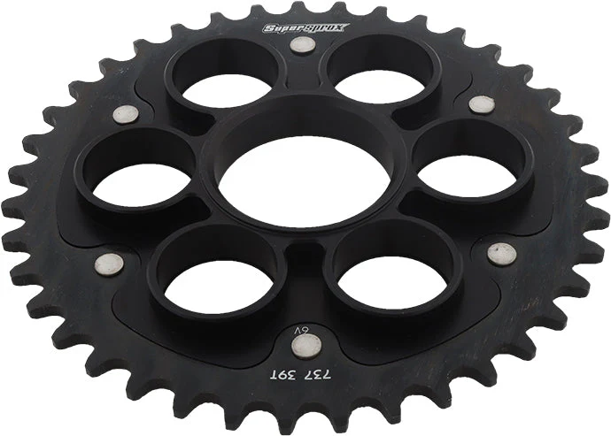 Rear Stealth Sprocket Alu/Stl 39t 520 Blk Duc - Image 2