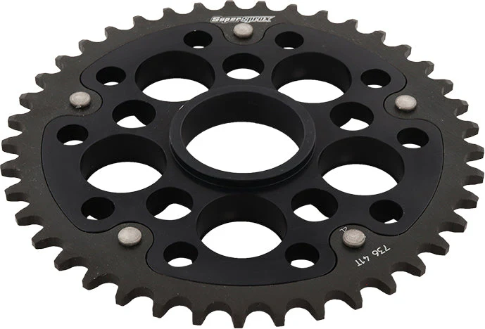 Rear Stealth Sprocket Alu/Stl 41t 520 Blk Duc - Image 2
