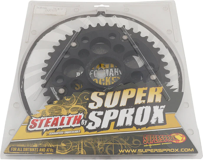 Rear Stealth Sprocket Alu/Stl 41t 520 Blk Duc - Image 3