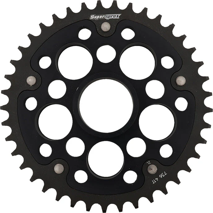 Rear Stealth Sprocket Alu/Stl 41t 520 Blk Duc - Image 4