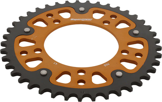 Rear Stealth Sprocket Alu/Stl 41t 520 Gld Bmw - Image 2