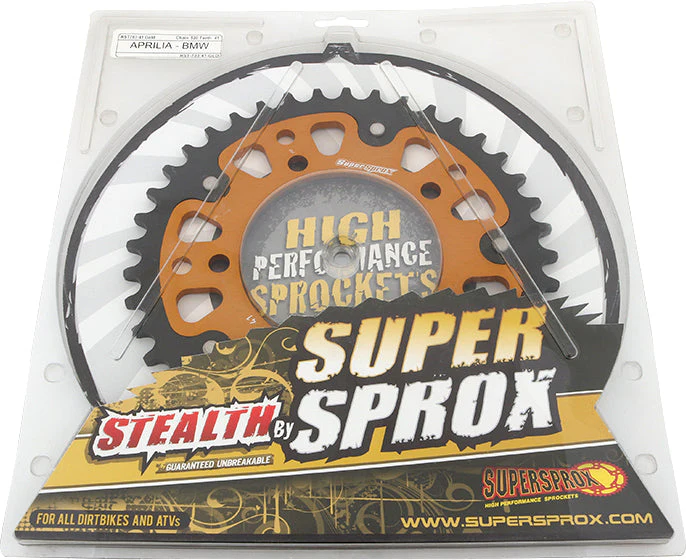 Rear Stealth Sprocket Alu/Stl 41t 520 Gld Bmw - Image 3
