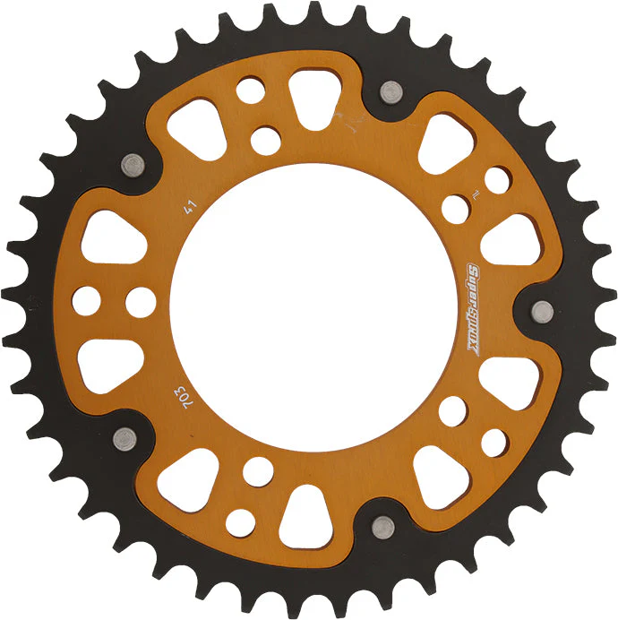 Rear Stealth Sprocket Alu/Stl 41t 520 Gld Bmw - Image 4