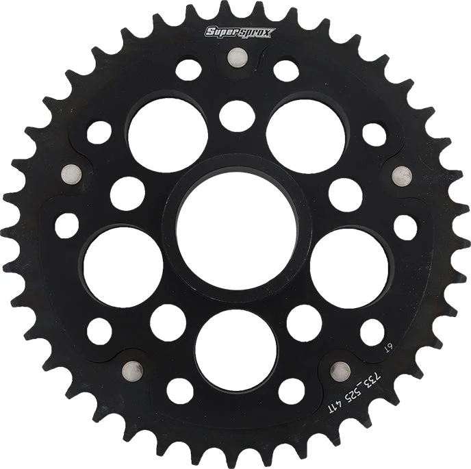 Rear Stealth Sprocket Alu/Stl 41t 525 Blk Duc - Image 4